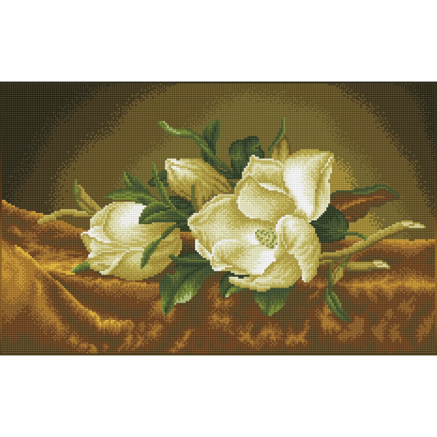ART KIT:MAGNOLIAS ON GOLD (DD12.046)