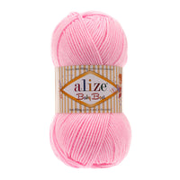 Alize Baby Best Knitting & Crochet Yarn – 5 x 100g (500GR) (ALIZE/BABY BEST)