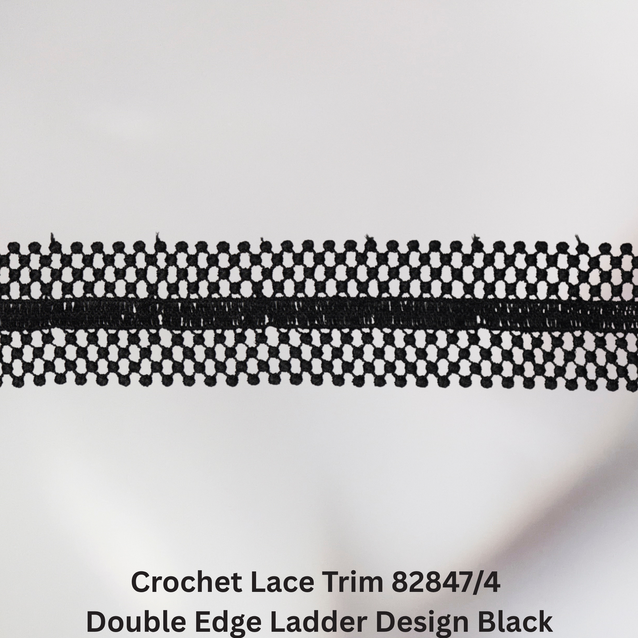 Crochet Lace Trim – Double Edge Ladder Design (82847/4 )