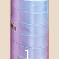 Satin Ribbon – 36 yd (32.92 m) per Roll, Pack of 6 Rolls (8511BC-1)