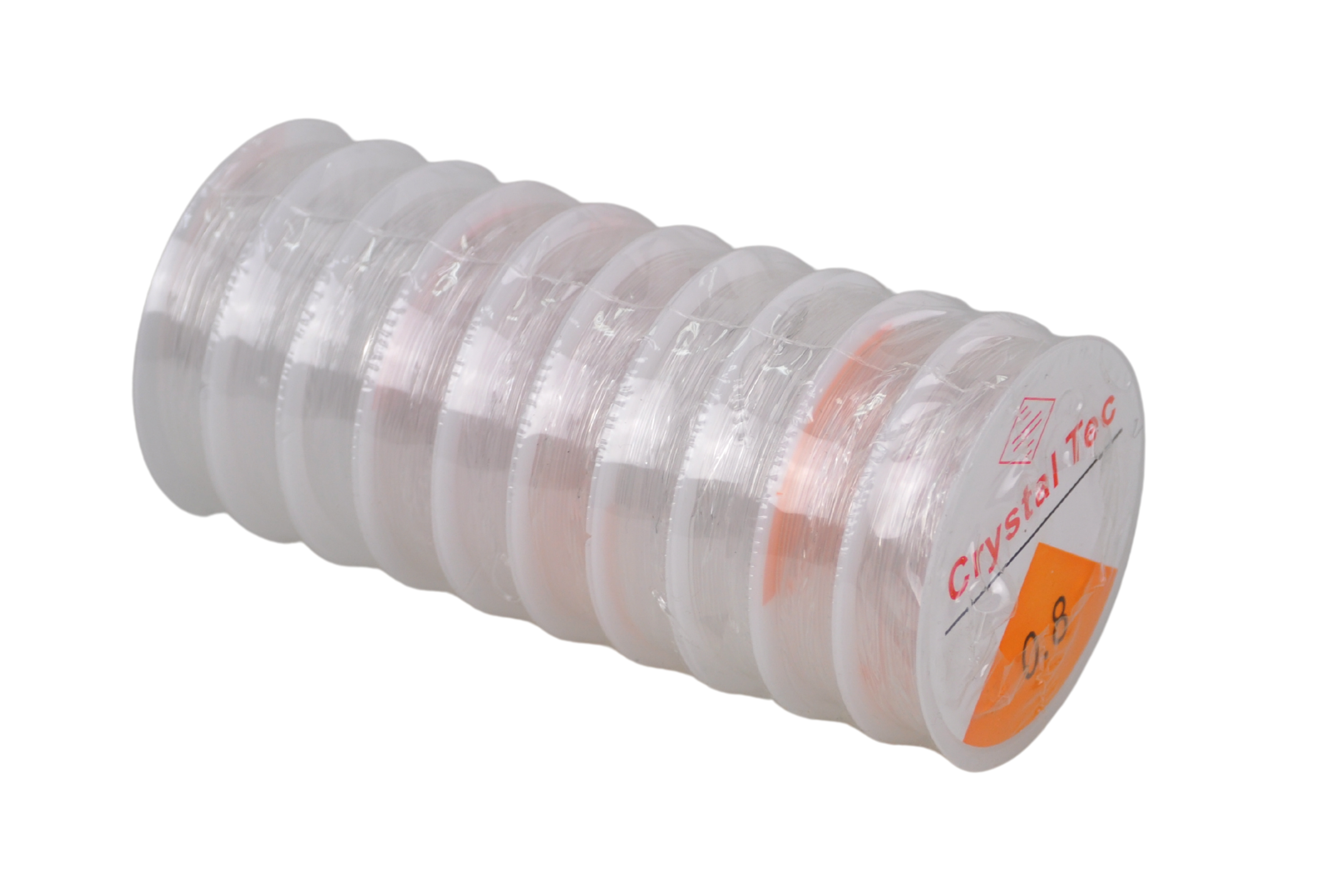 CRYSTAL ELASTIC STRING:10ROL (CR-STRING/0.8MM)