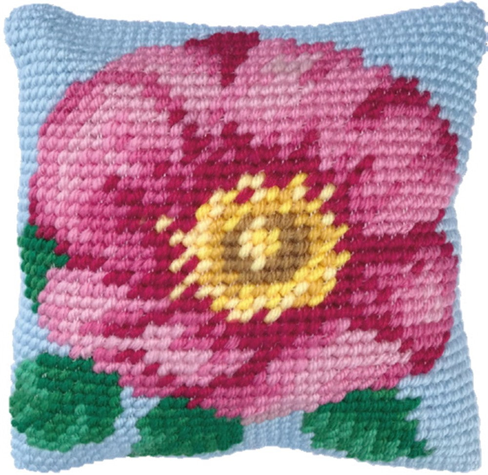 CROSS STITCH CUSHION KIT 8.7"X8.7" (LH3009)