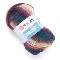 YarnArt Ambiance Wool Blend Yarn – 100 g – Pack of 5 (Y-ART/AMBIANCE)