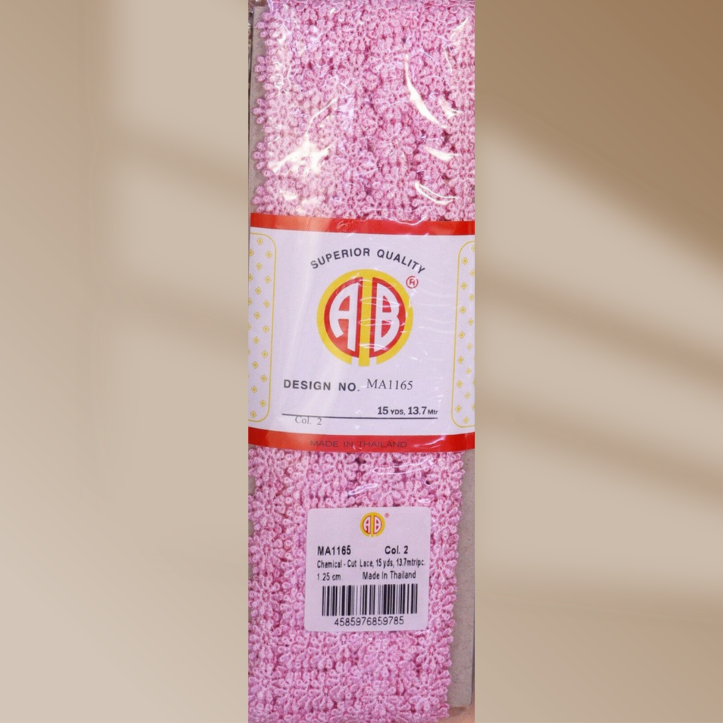 Petite Daisy Chemical Cut Lace Trim (MA1165)