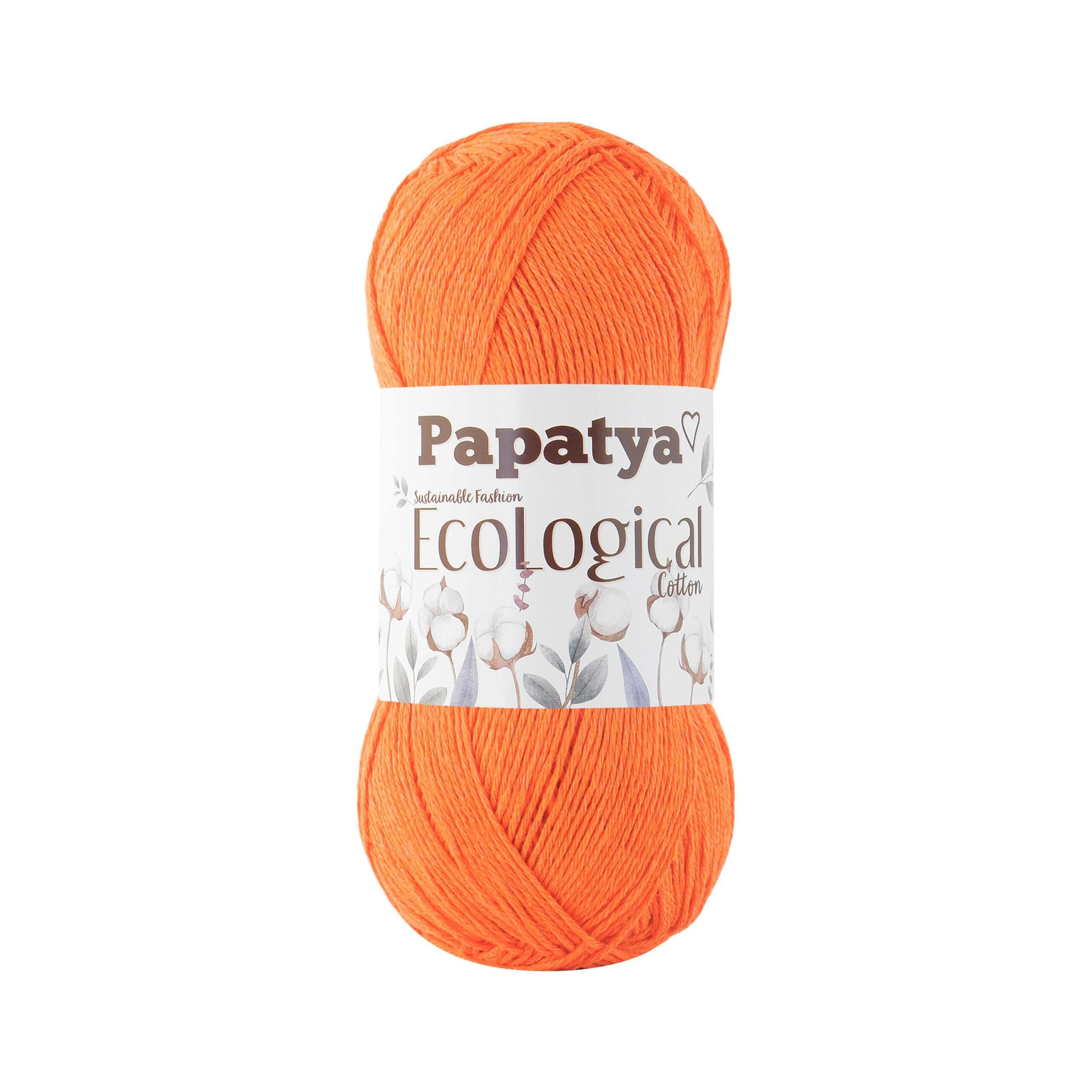 COTTON YARN:100Gx5BL(500GR) (PAPATYA/ECOLOGICAL)