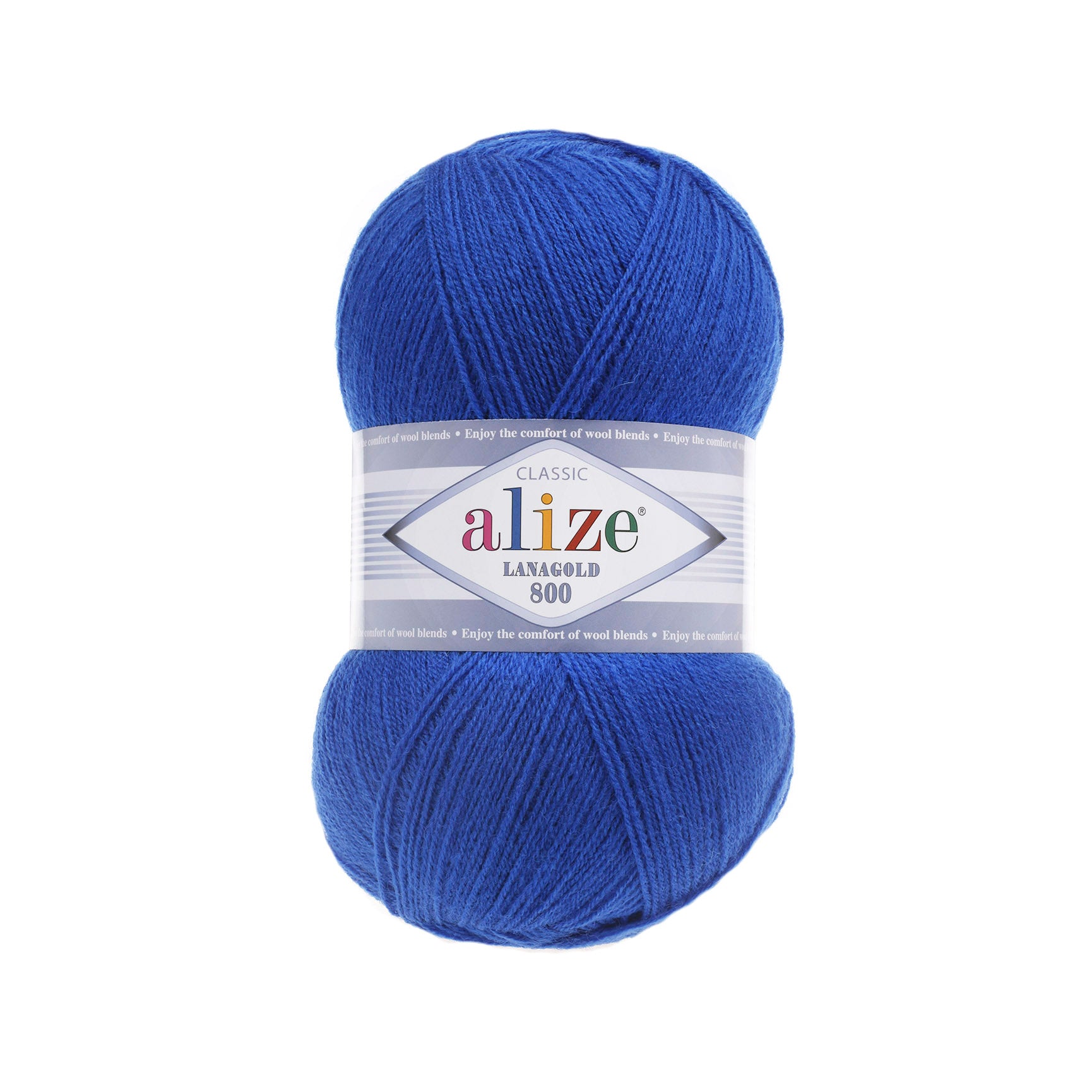 ACY.YARN:5BLx100GR (500grm) (ALIZE/LANA GOLD-800)