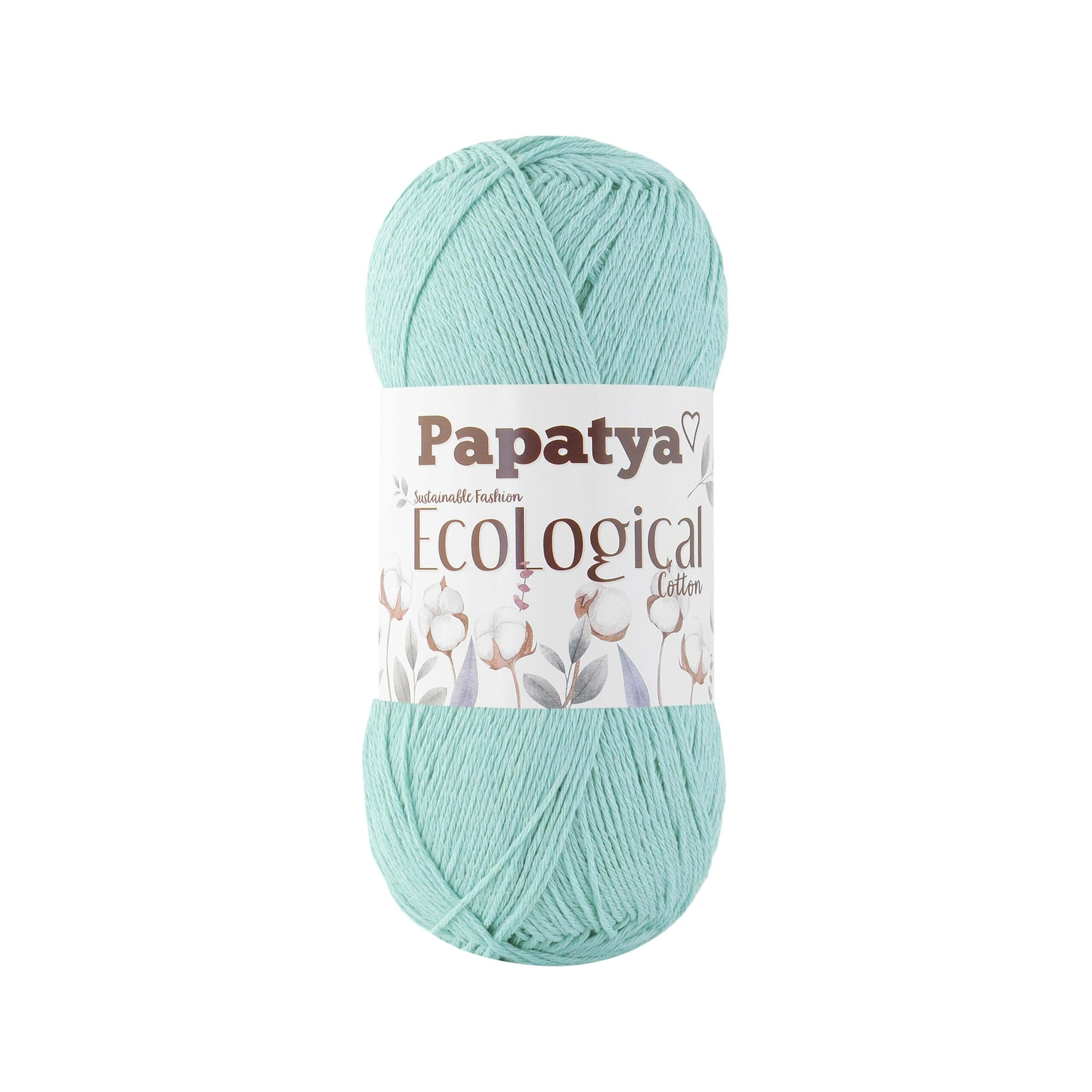 COTTON YARN:100Gx5BL(500GR) (PAPATYA/ECOLOGICAL)