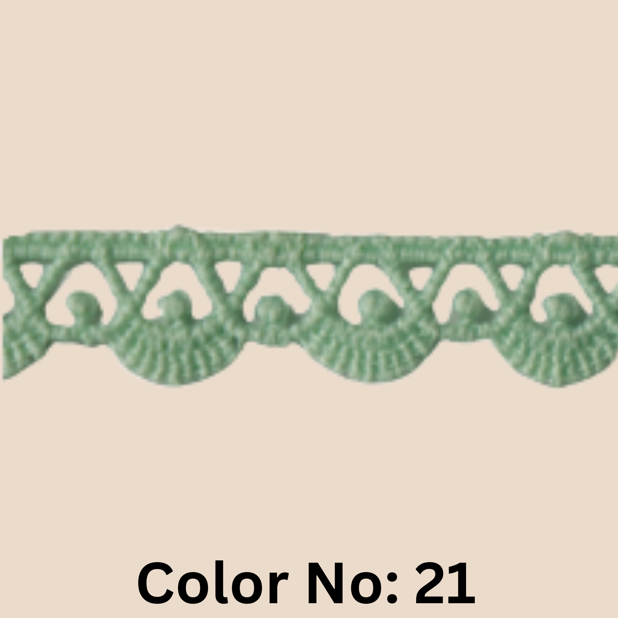 Guipure Lace Trimming – 0.5CM x 10MTR M-2 (M2)