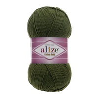 Alize Cotton Gold Cotton-Acrylic Yarn – 5 x 100g (500grm) (ALIZE/COTTON GOLD)
