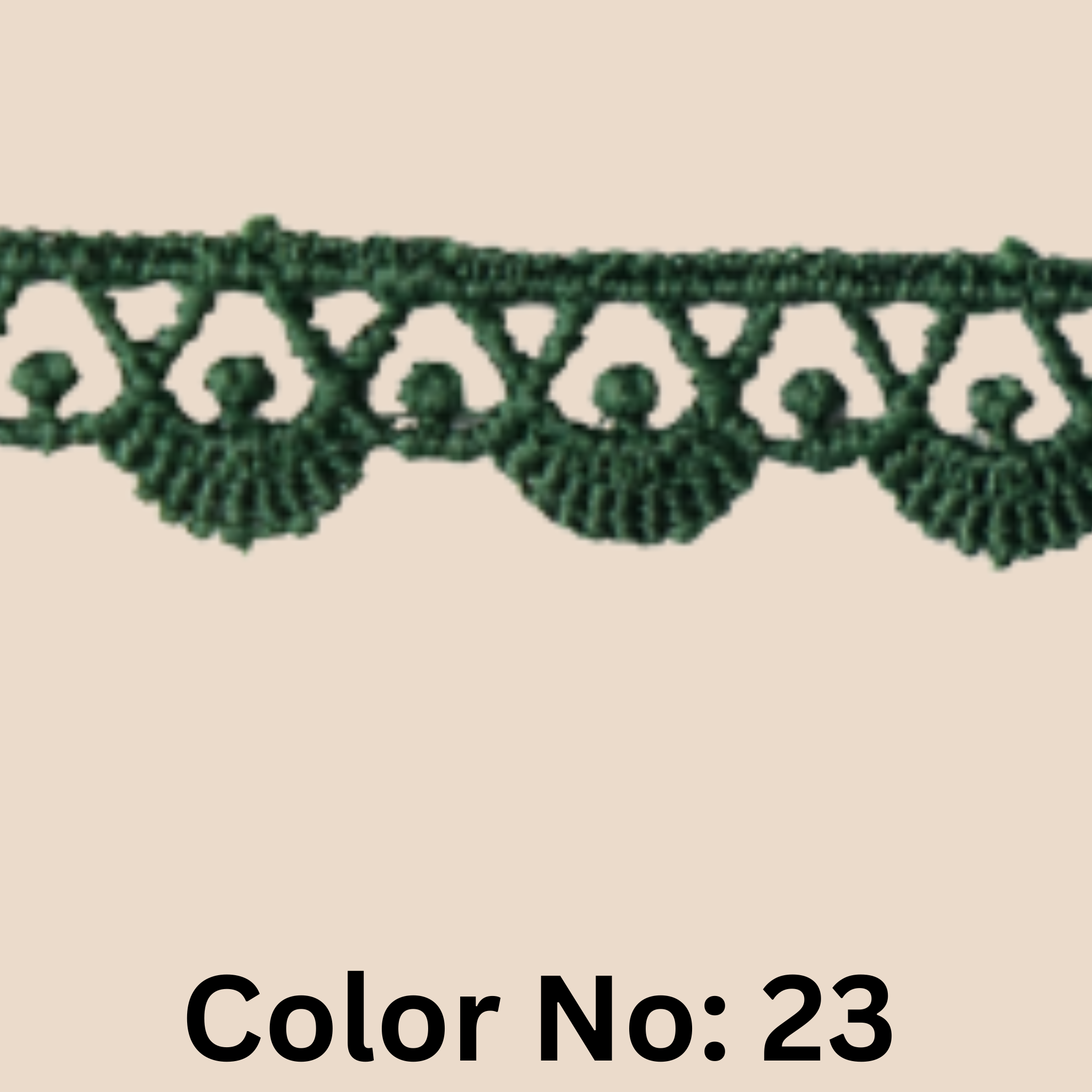 Guipure Lace Trimming – 0.5CM x 10MTR M-2 (M2)