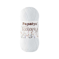 Papatya EcoLogical Cotton Yarn – 100 g – Pack of 5 (PAPATYA/ECOLOGICAL)