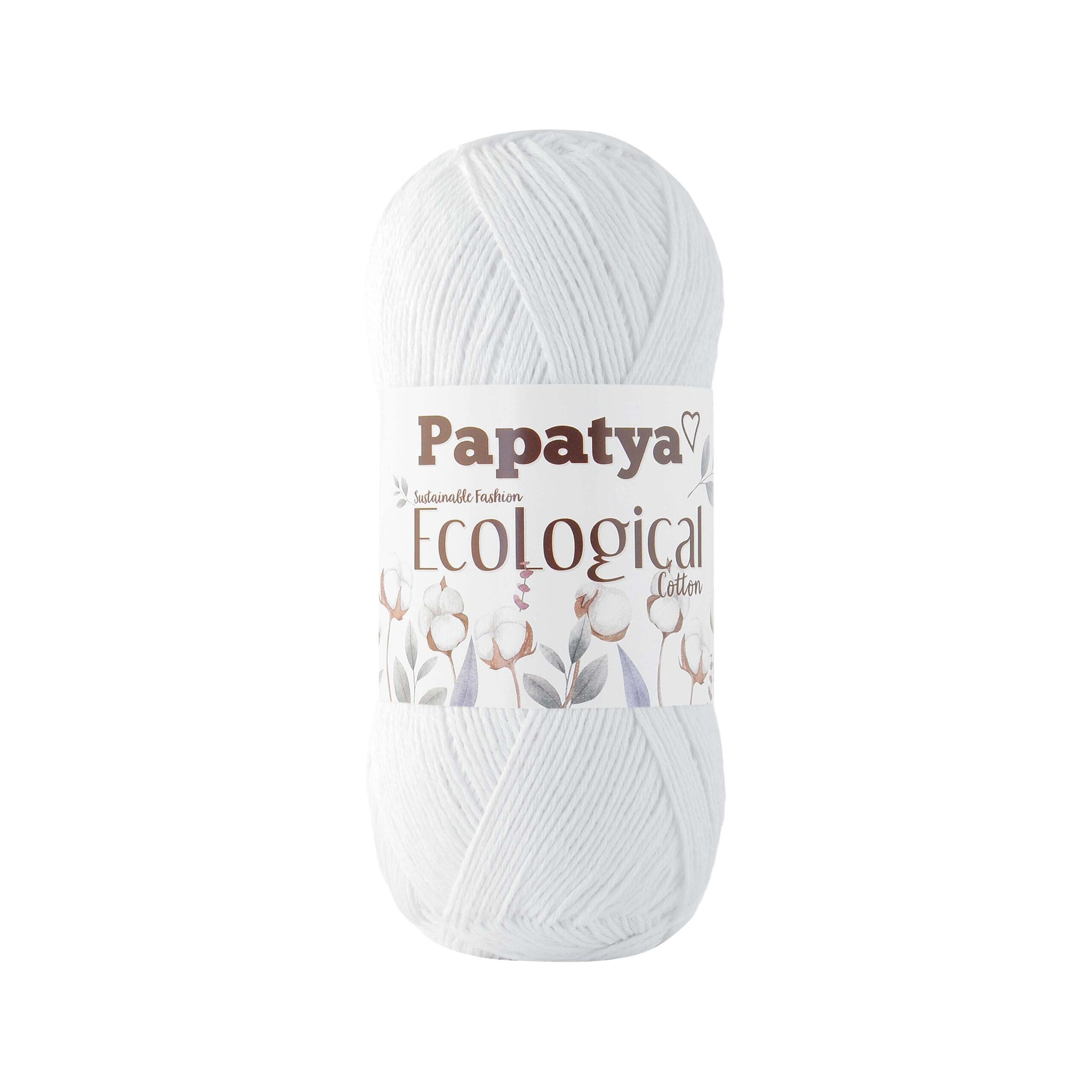 COTTON YARN:100Gx5BL(500GR) (PAPATYA/ECOLOGICAL)