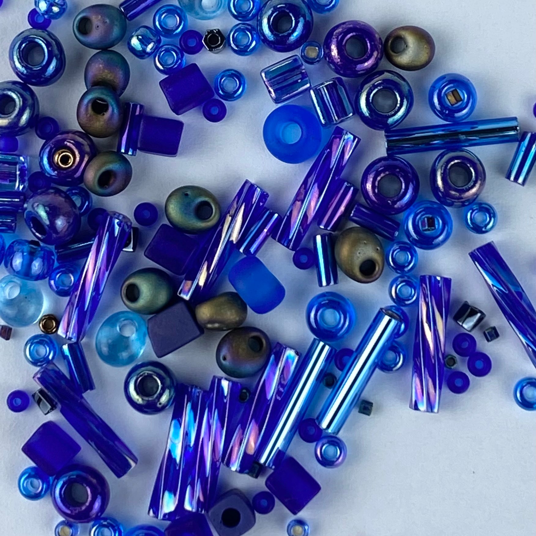 FANCY MIX BEADS:100GXx5PK(1/2) (MIXBEAD-1/2KG)