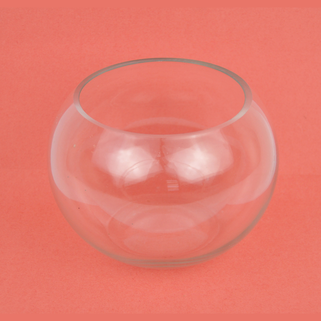 GLASS VASE:15*11.5CM (15QU/1)