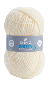 DMC Knitty 6 Yarn – 5 x 100g (500GM) (8115/DMC)