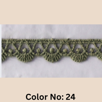Guipure Lace Trimming – 0.5CM x 10MTR M-2/LAC