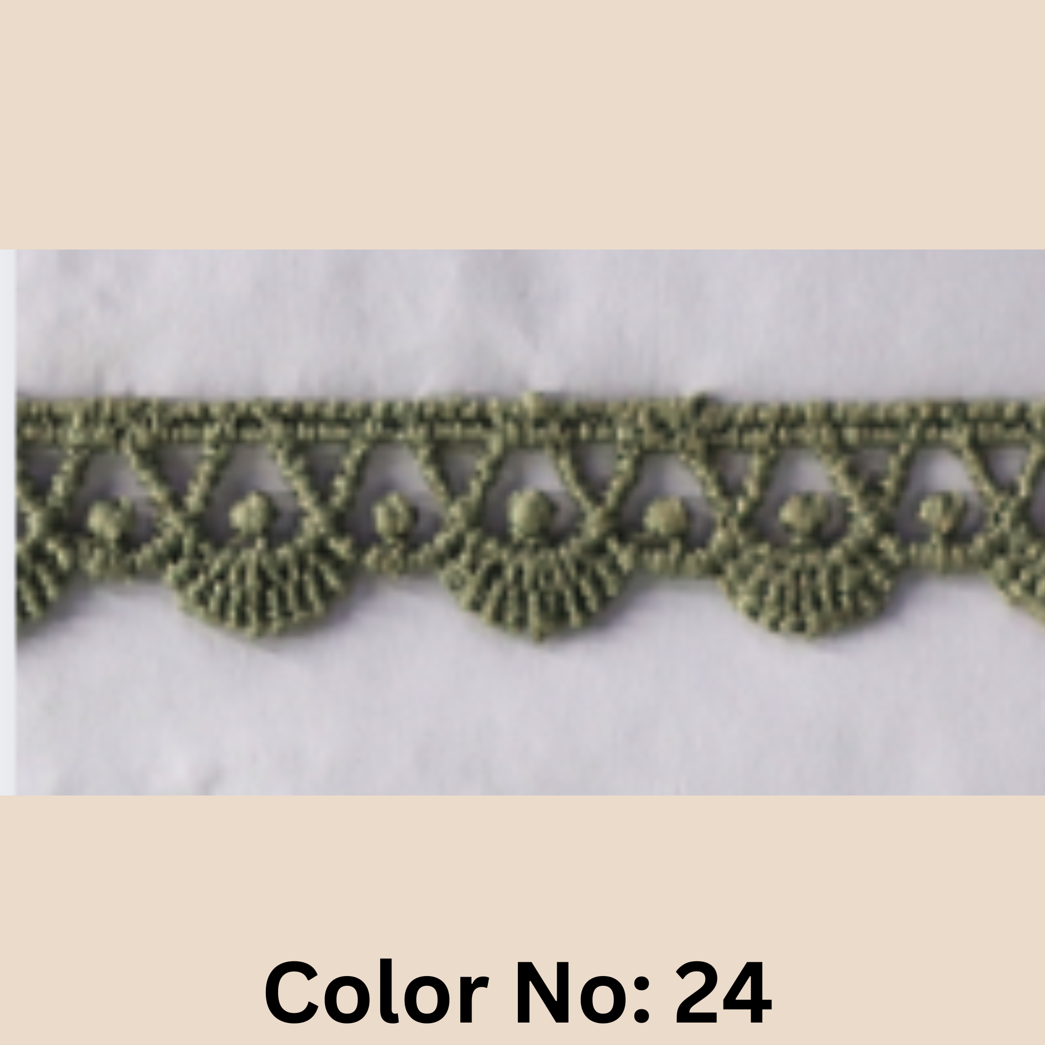 Guipure Lace Trimming – 0.5CM x 10MTR M-2 (M2)