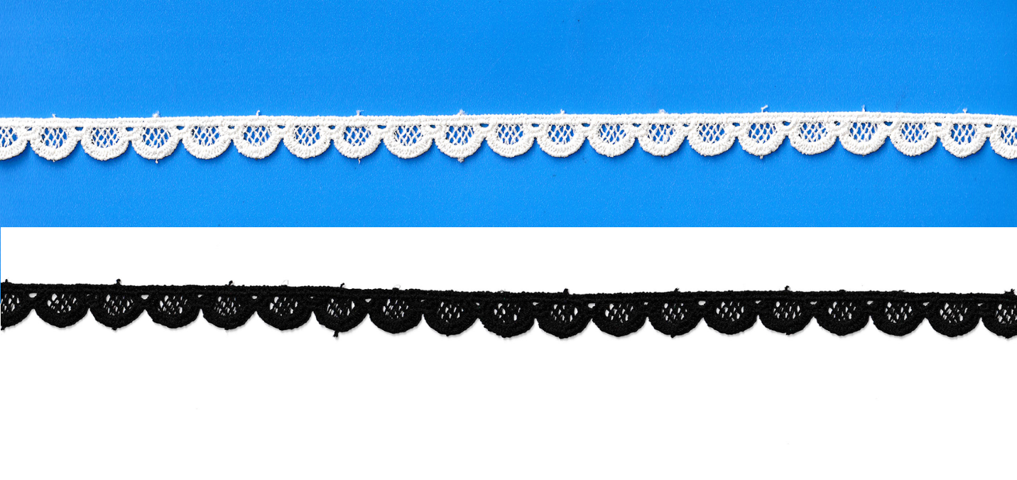 CH.CUT LACE W/TEX:13.7M:1.87CM (TX63-1044)