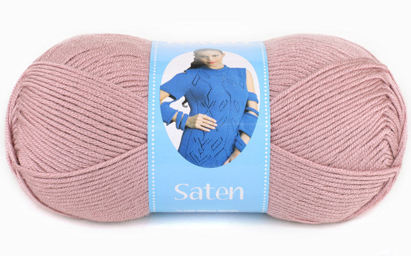 WOOL YARN:5BL/PKT (500GRM) (NAKO/SATEN)