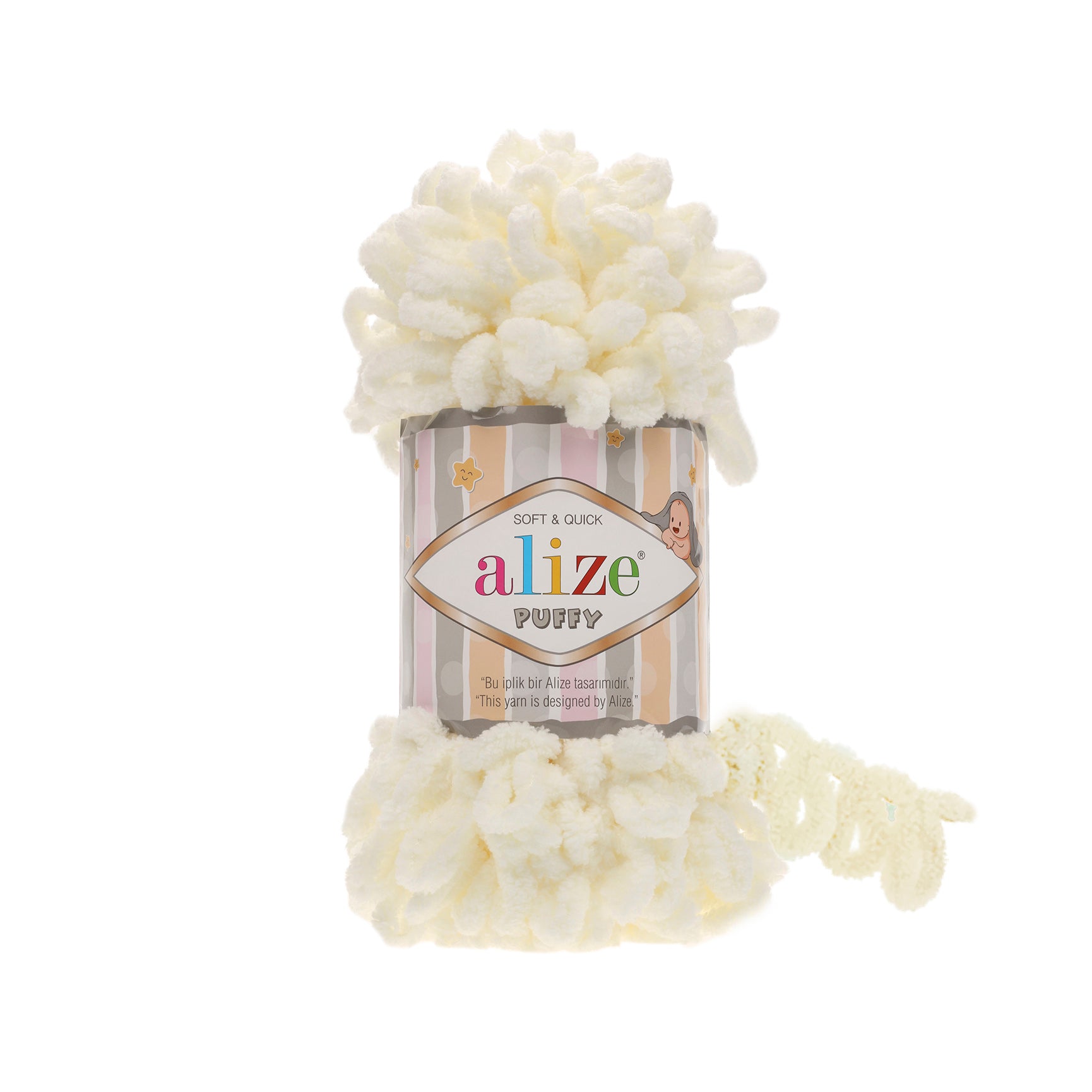 MICRO PL.YARN:5BLx100GR (500GM) (ALIZE/PUFFY)