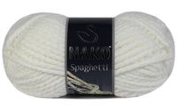 Nako Spaghetti Wool Blend Yarn – 100 g – Pack of 5 (NAKO/SPAGHETTI)
