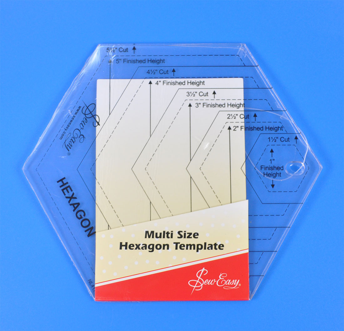 HEXAGON QUILT RULER (NL4170)