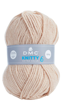 DMC Knitty 6 Yarn – 5 x 100g (500GM) (8115/DMC)