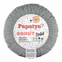 Papatya Donut Solid Acrylic Yarn – 190 g – Pack of 3 (PAPATYA/DONUT-SOLID)