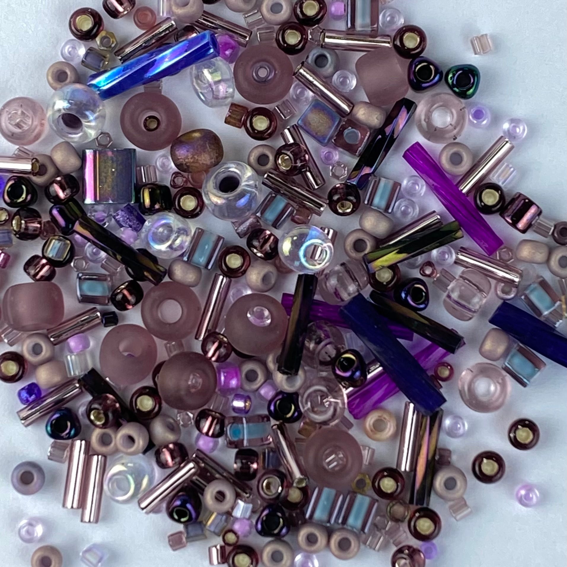 FANCY MIX BEADS:100GXx5PK(1/2) (MIXBEAD-1/2KG)