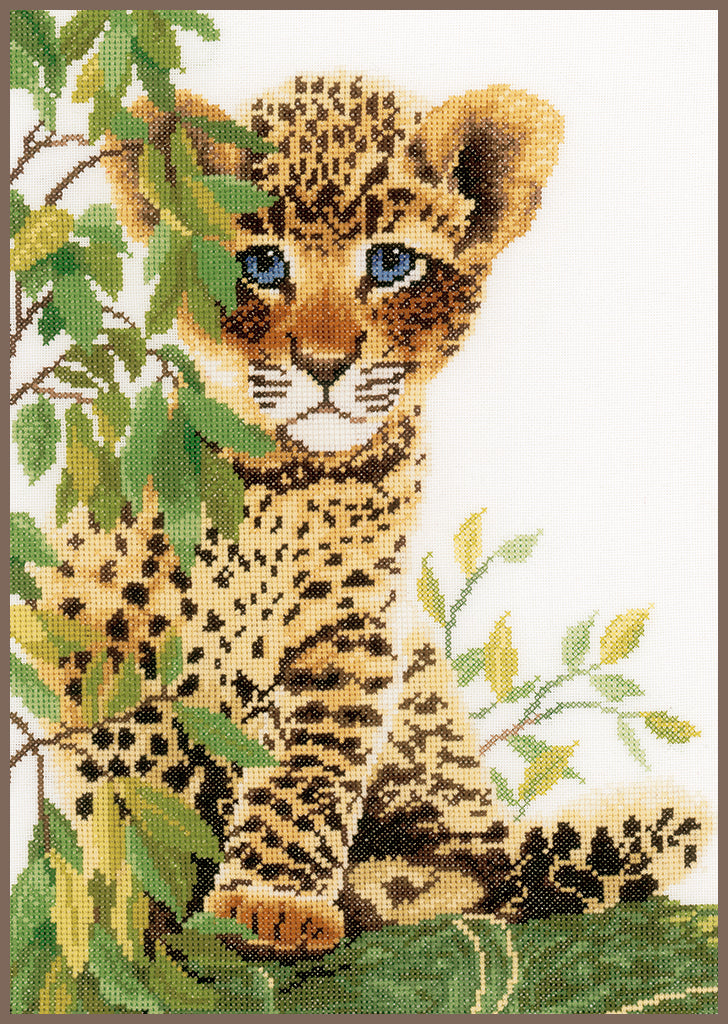 LANARTE COUNTED CROSS STITCH KIT LITTLE PANTHER (PN-0158160)
