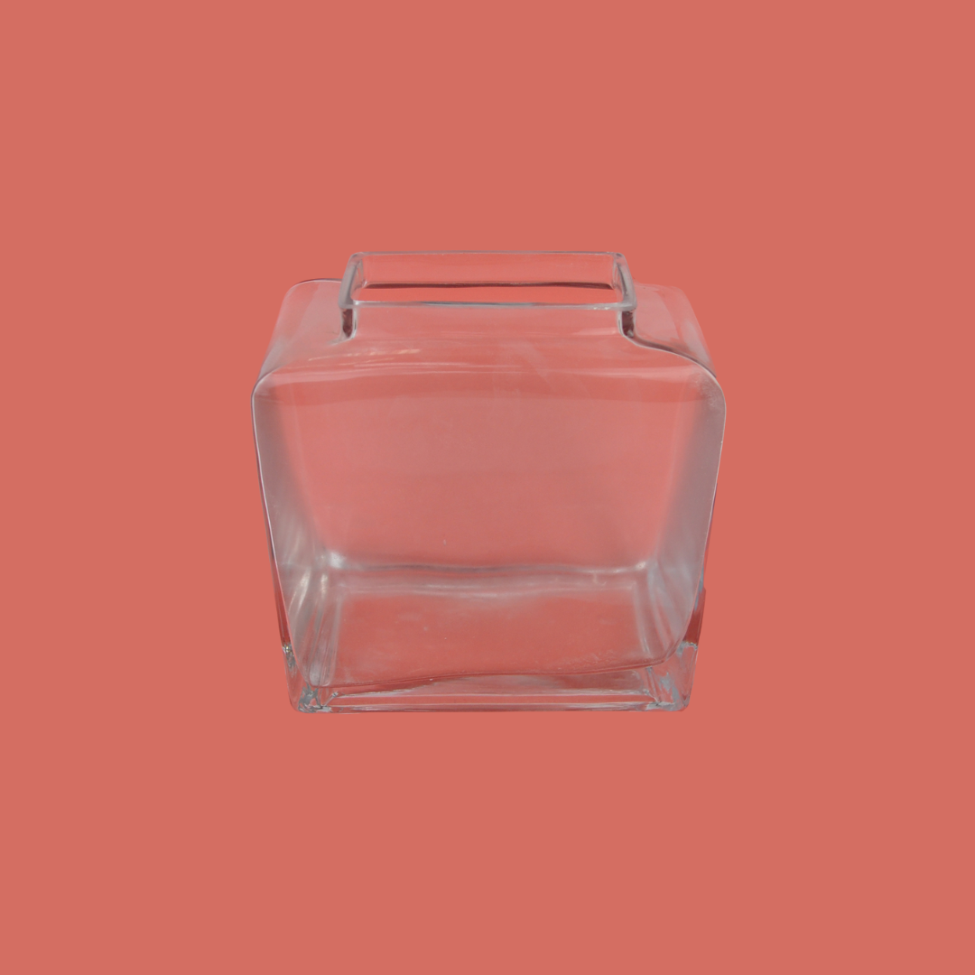 GLASS VASE:9.3*4.6 (BV879)