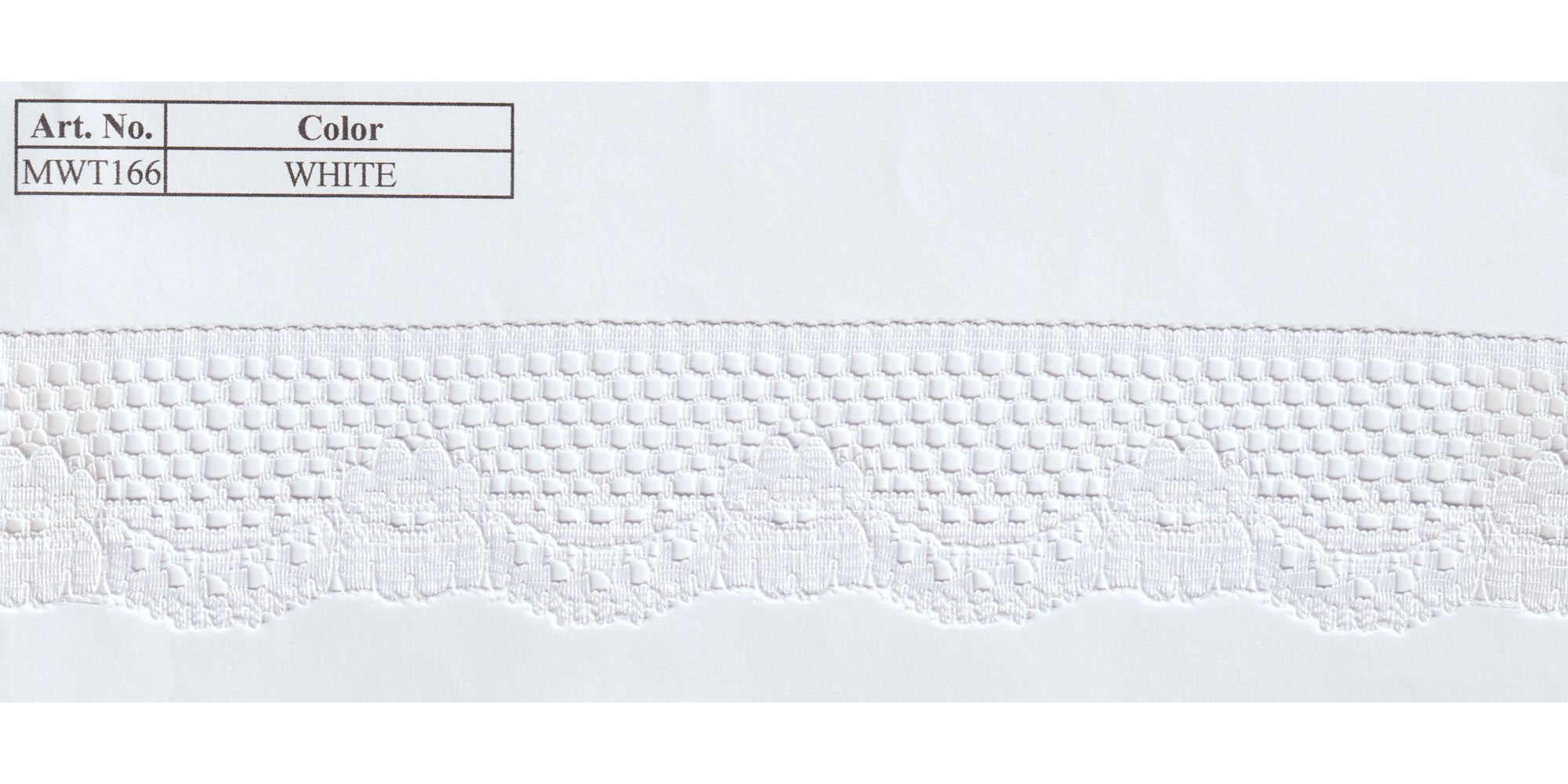 RASCHEL LACE:144Yx4CM (MWT166)