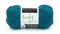 Lion Brand Touch of Linen Cotton Blend Yarn – 100 g – Pack of 3 (LION/TOUCH OF LINEN)