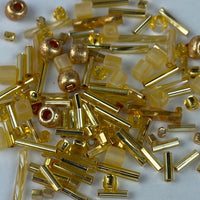 FANCY MIX BEADS:100GXx5PK(1/2) (MIXBEAD-1/2KG)