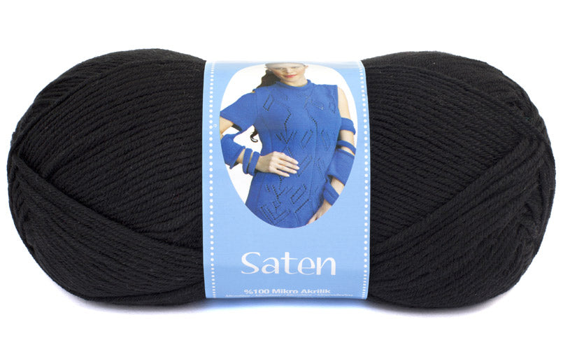WOOL YARN:5BL/PKT (500GRM) (NAKO/SATEN)