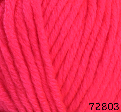 ACR.WOOL YARN:100GRx5BL (500GR) (HIM/E.DAY BIG NEON)