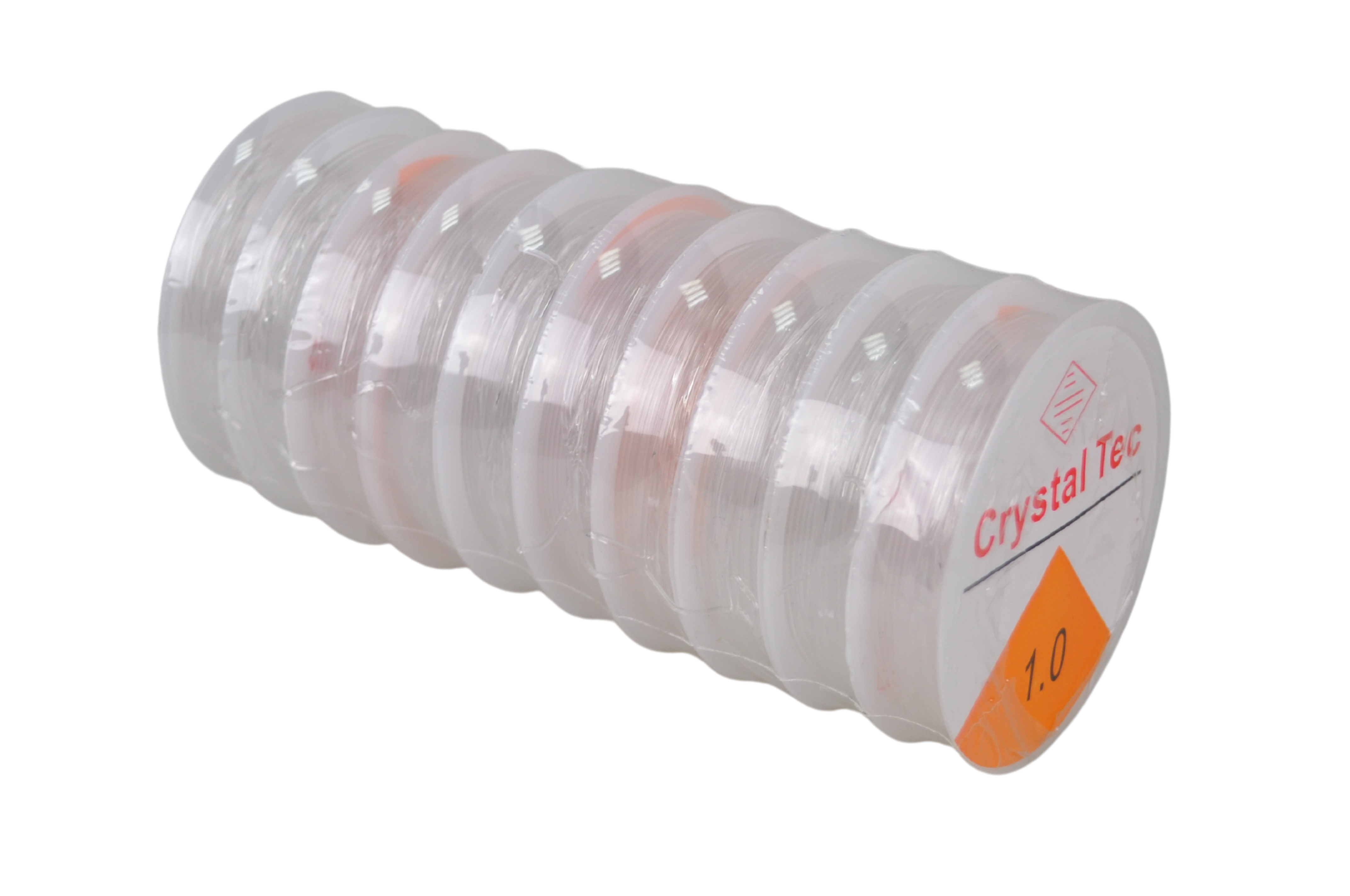 CRYSTAL ELASTIC STRING:10ROL (CR-STRING/1MM)