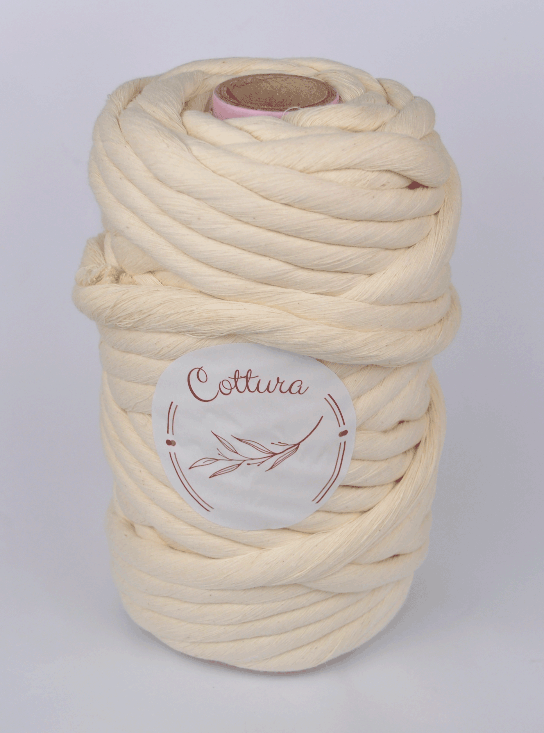 COTTON STRING:12MM~34MTR(1KG) (COTT/STRING-NAT12MM)