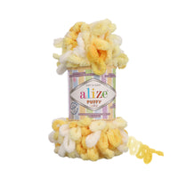 Alize Puffy Color Loop Yarn – 5 x 100g (500GM) (ALIZE/PUFFY-COLOR)