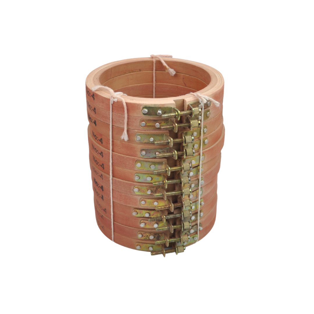 WOOD EMB.HOOP-4″ (ZHM/BROWN-4)