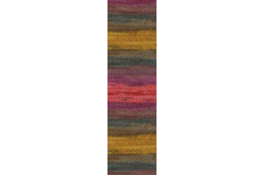 COT/ACY.YARN:5BLx100GR (500grm) (ALIZE/BURCUM BATIK)