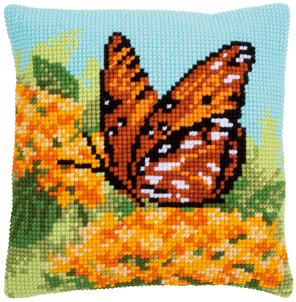 VERVACO CROSS STITCH CUSHION KIT BEAUTY OF NATURE (PN-0173524)