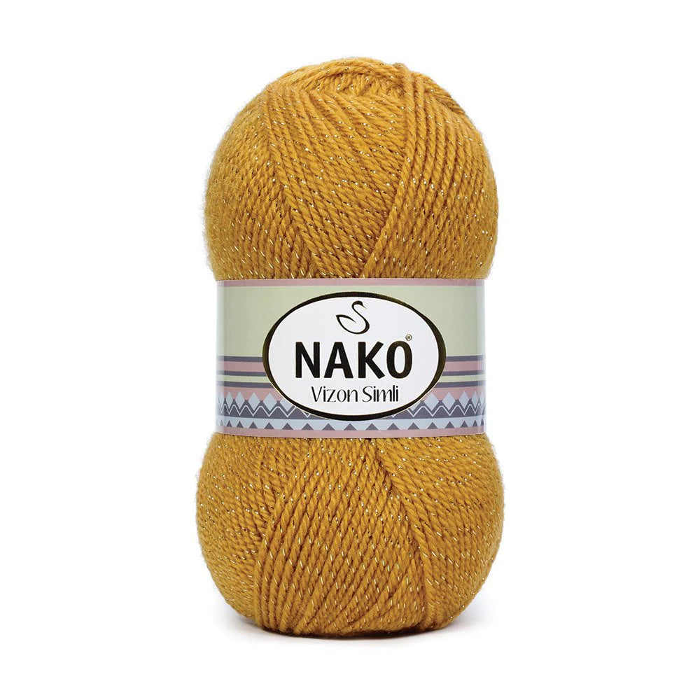 ACRY.WOOL YARN:5 BL (500G) (NAKO/VIZON SIMLI)