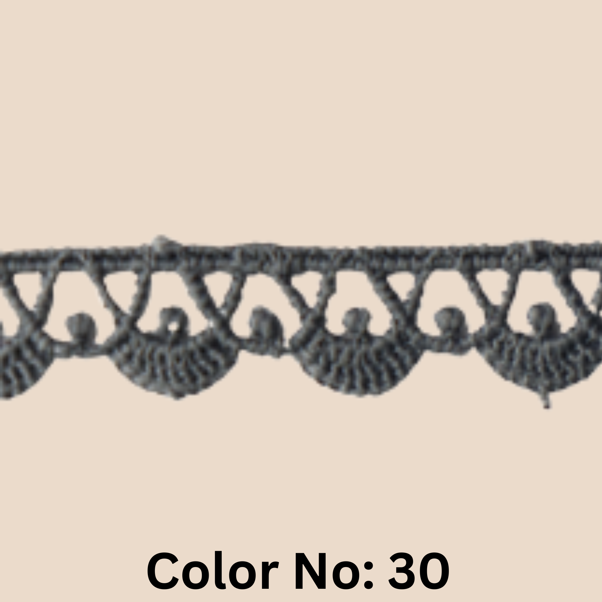 Guipure Lace Trimming – 0.5CM x 10MTR M-2 (M2)