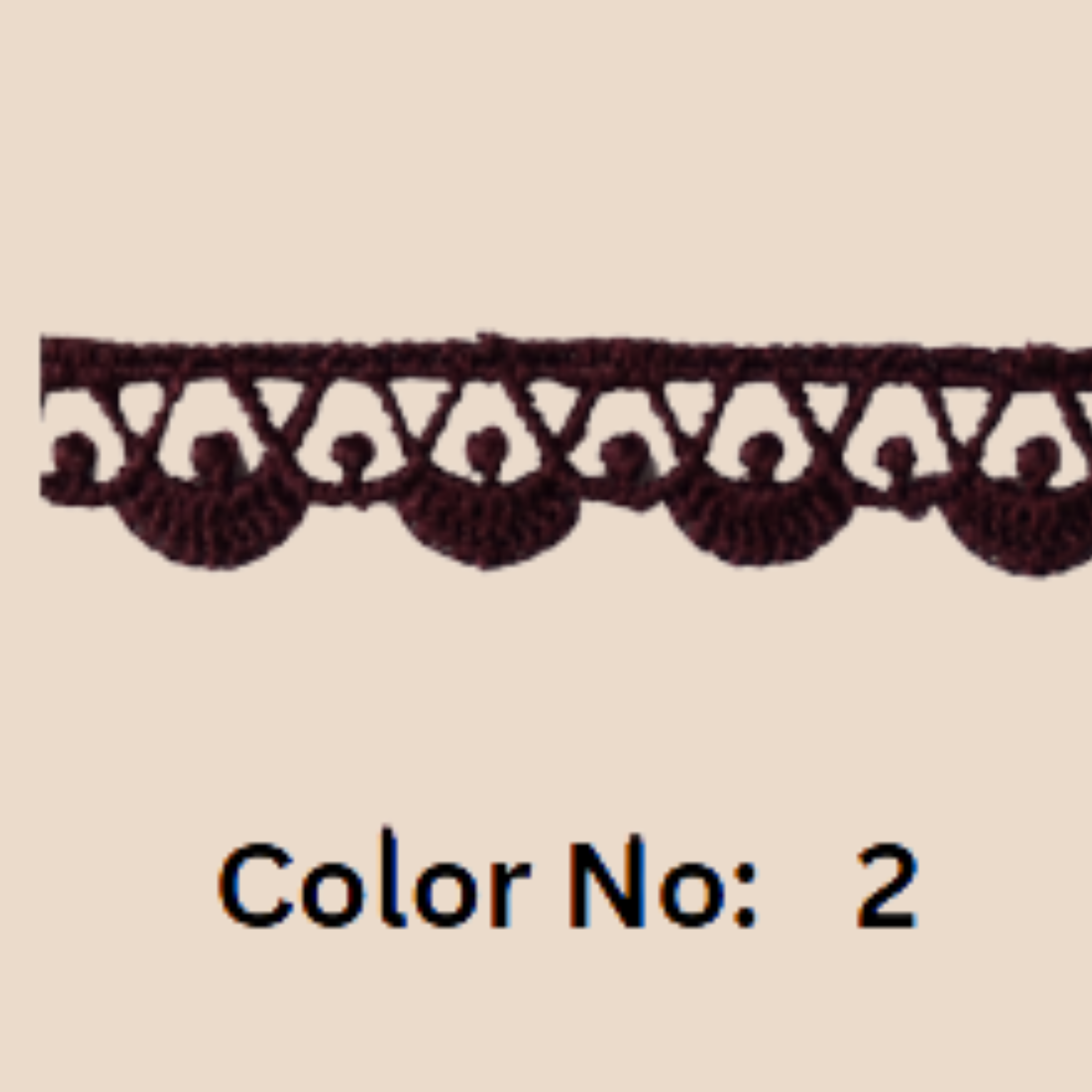 Guipure Lace Trimming – 0.5CM x 10MTR M-2 (M2)