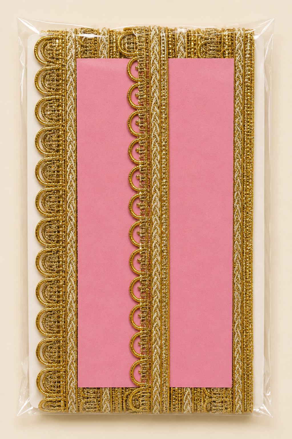 Premium Metallic Lace Trim – 2CM x 9MTR SL5462 (SL 5462 )