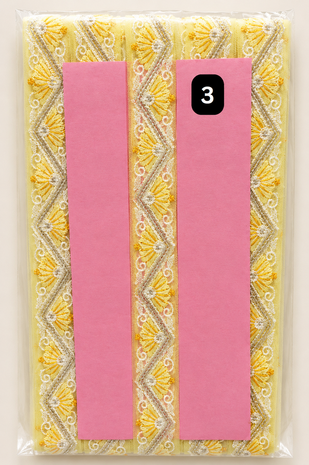Premium Embroidery Lace Trim – 3CM x 9M SG 6803 (SG6803)