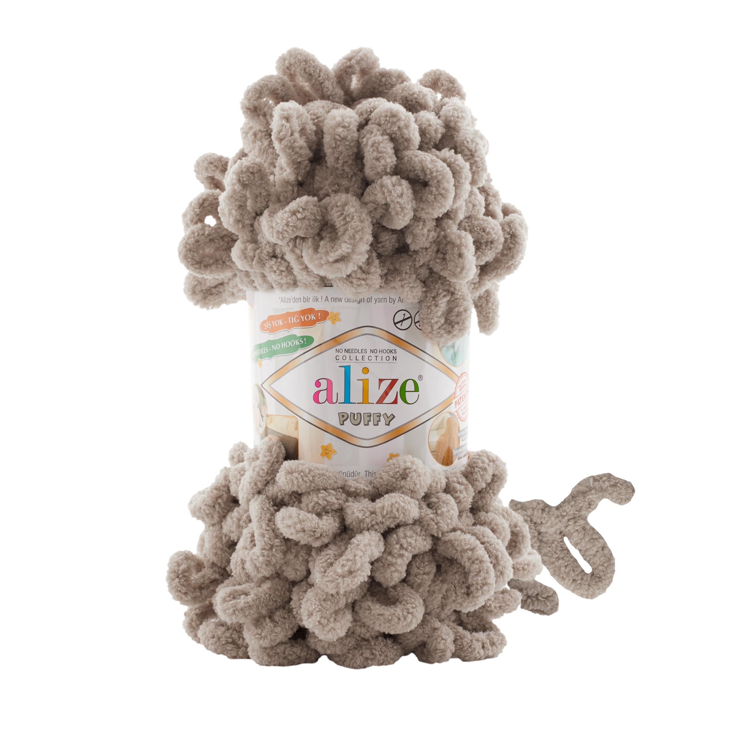 MICRO PL.YARN:5BLx100GR (500GM) (ALIZE/PUFFY)