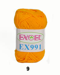 Acrylic Crochet Yarn – 40 g × 10 Balls (FY-EX991)