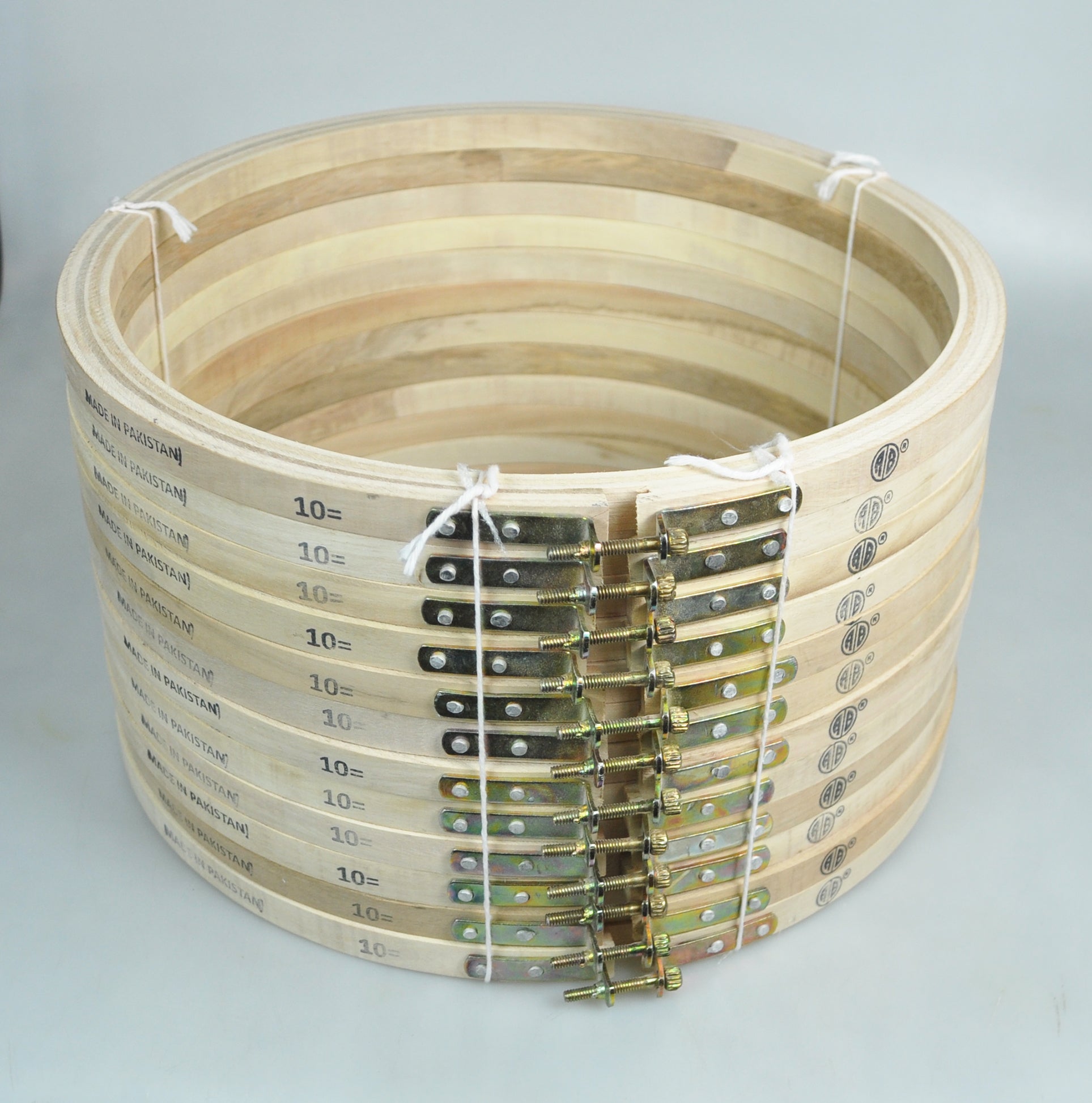 WOOD EMB.HOOP-10" (ZHM/NATURAL-10)